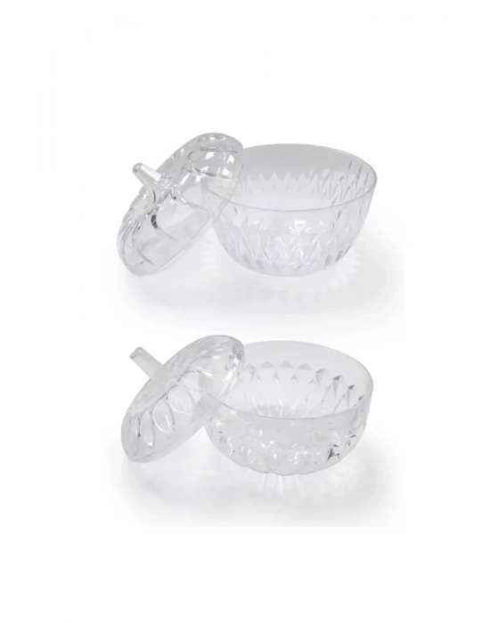 2Li Mika Dekoratif Şekerlik Lokumluk Seti