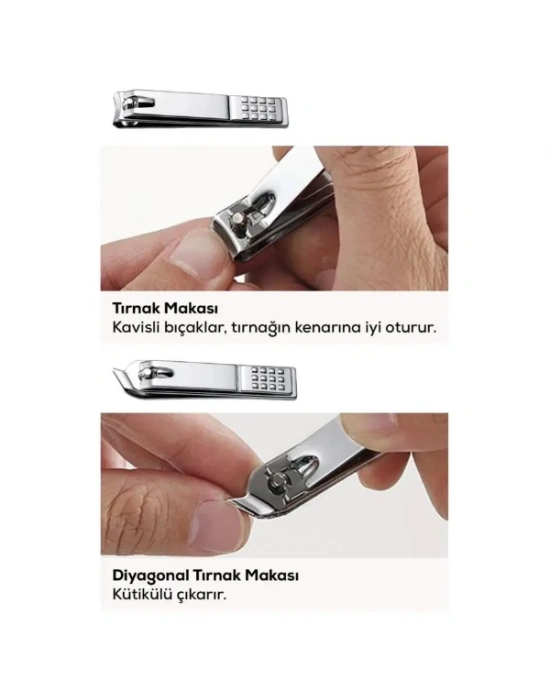 2li Profesyonel Tırnak Makası Seti