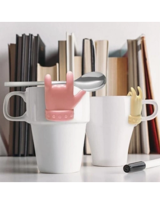 2li Silikon Tutucu Çay ve Kahve Aksesuar Seti