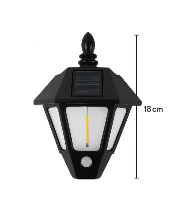 2li Solar Cob Led Sensörlü Duvar Lambası