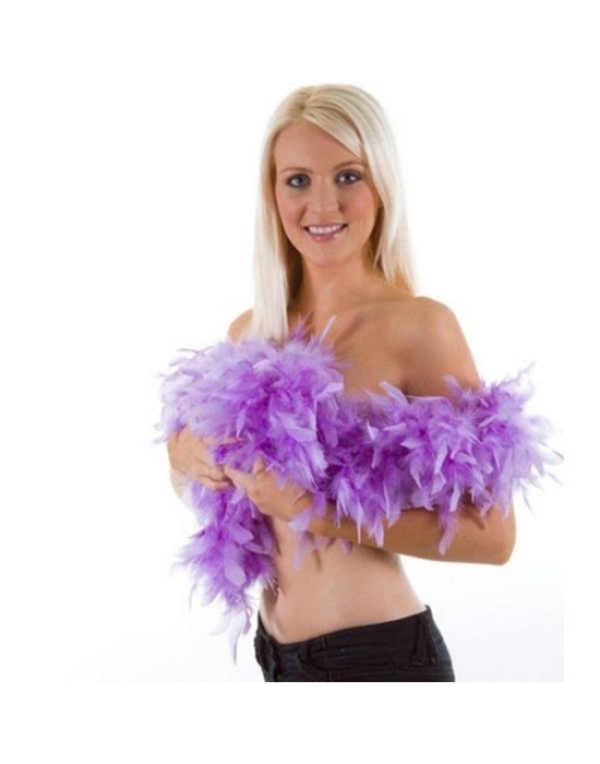 2 Metre Boa Tüy Otriş - Mor