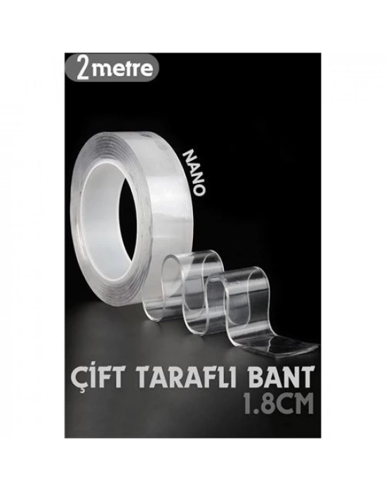 2 Metre Çift Taraflı Yapıştırıcı Bant Çivisiz Montaj