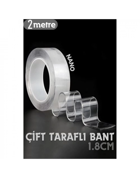 2 Metre Çift Taraflı Yapıştırıcı Bant Çivisiz Montaj