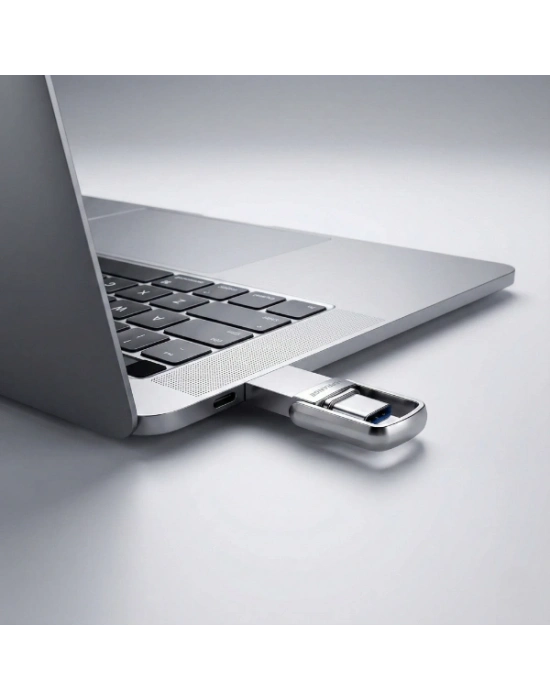 2si 1 Arada USB 3.2 Type-C Ve USB 64GB Metal Flash Disk