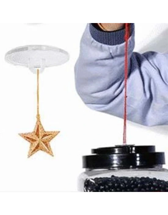 20 Adet Şeffaf Yuvarlak 3 Cm Çaplı Güçlü Disk Yapışkanlar