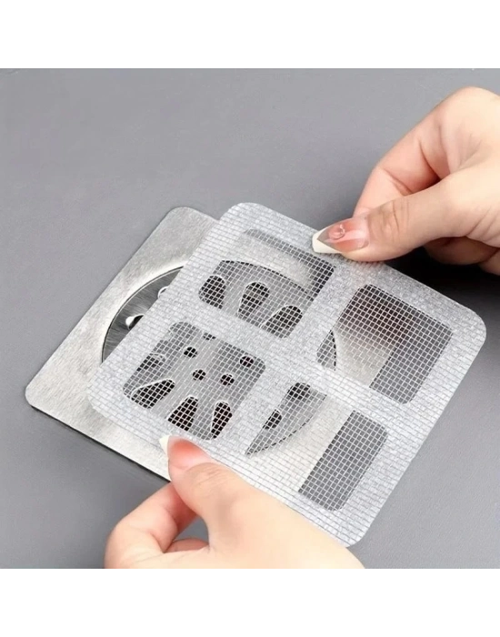 20 Adet Yapışkanlı Banyo Gider Koruyucu Saç Toplayıcı – Gider Böcek Koruyucu Gider Süzgeci