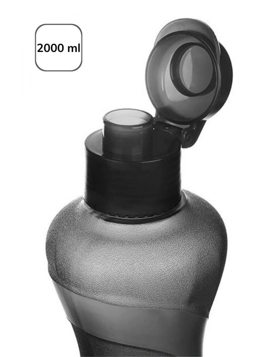 ®  2000ML Kapasiteli Sporcu Tipi Suluk Pratik El Matarası TP-487