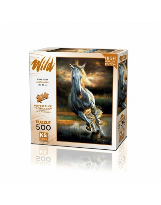 20051  White Storm 500 Parça Puzzle -KS Puzzle