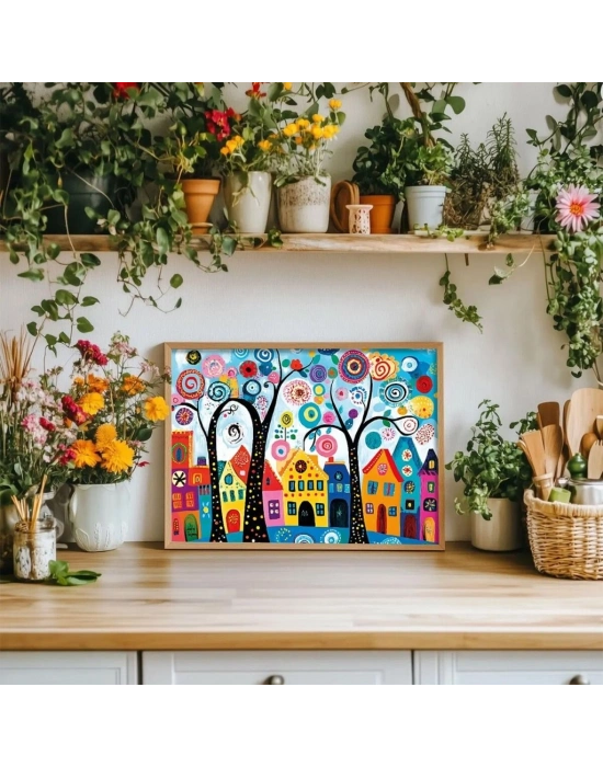 ® 20085 PUZZLE 500 CANDY TREE TOWN