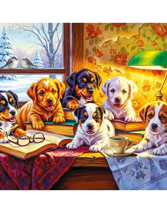 ® 20091 PUZZLE 500 LİTTLE PAWS