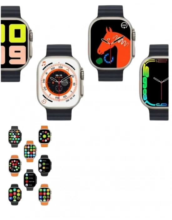 ® 2025 Model Akıllı Saat Kordon Hediyeli Çağrı Cevaplama Uzun Pil Süreli Android İOS Uyumlu