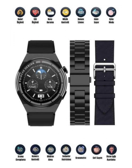 ® 2025 Model Yeni Nesil GPS Uyumlu Uyku Takibi Ve Sağlık Takibi Spor Modları