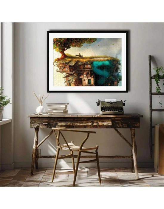 ® 20777 PUZZLE 1000 PLANİST ON THE ROOFTOP