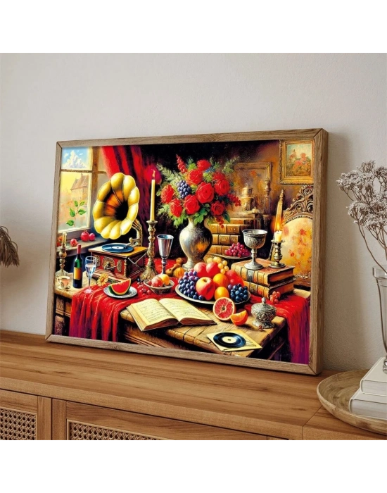 20846 PUZZLE 1000 Silent Melody on a Baroque Table