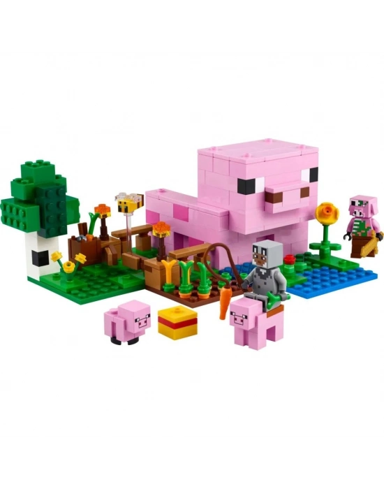 ® 21268   Minecraft Baby Pig Evi 238 parça +7 yaş