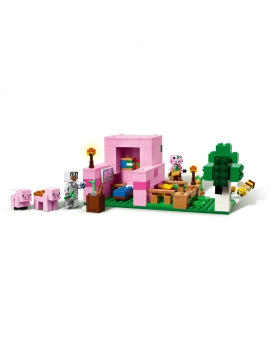® 21268   Minecraft Baby Pig Evi 238 parça +7 yaş