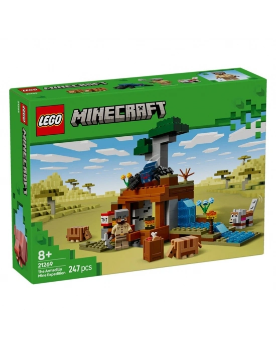® 21269   Minecraft Armadillo Maden Keşfi 247 parça +8 yaş
