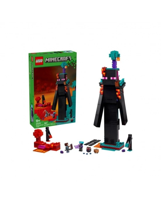 ® 21279   Minecraft Enderman Kulesi 867 parça +9 yaş