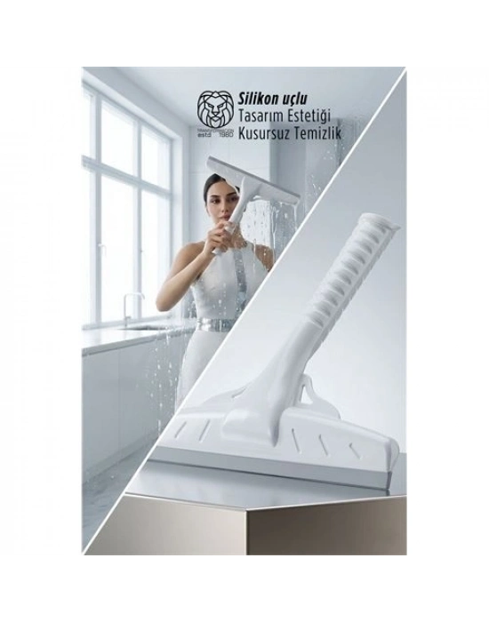 ® 22 CM Silikon Uçlu Profesyonel Cam Çekçek - Tasarım Estetiği ve Kusursuz Temizlik 422198