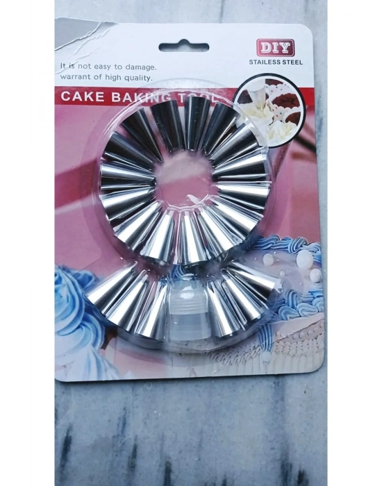 22 Parça Metal Kek Kalıbı Seti Royaleks-RA-560