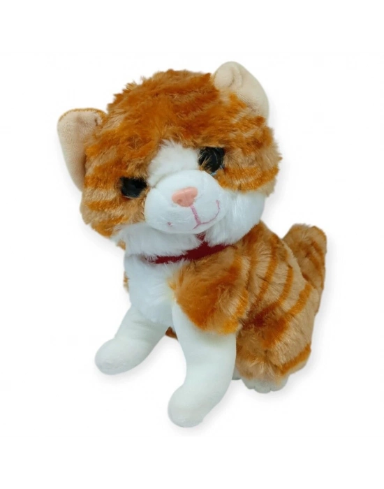 2208001 - PELUŞ MİYAVLAYAN VAN KEDİSİ 25 CM 4 AST