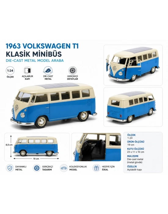 22095 1 24 1963 VOLSWAGEN T1 BUS 12