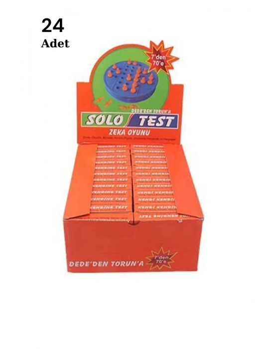 24 Adet Solo Test Zeka Oyunu Nostalji - Royaleks
