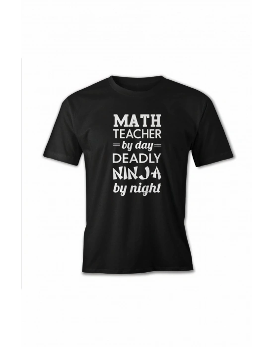 24 Kasım Öğretmenler Baskılı T-shirt - Siyah -