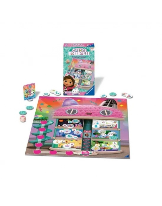 ® 248100 Ravensburger - Gabbys Dollhouse - Seyahat Boy Kutu Oyunu