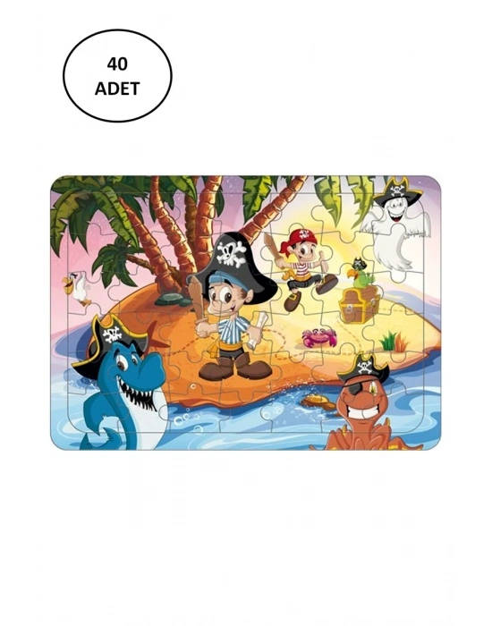 25*35 Hikayeli Yapboz 42 Parça 40 Adet