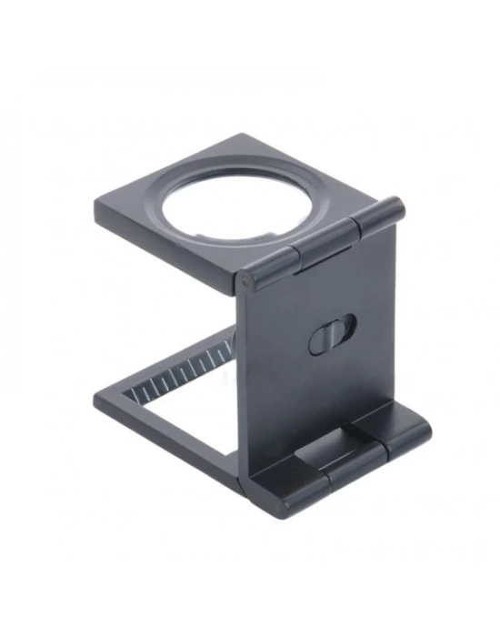 25x25 Mm Full Çelik Kaplı Katlamalı Büyüteç Th9005b