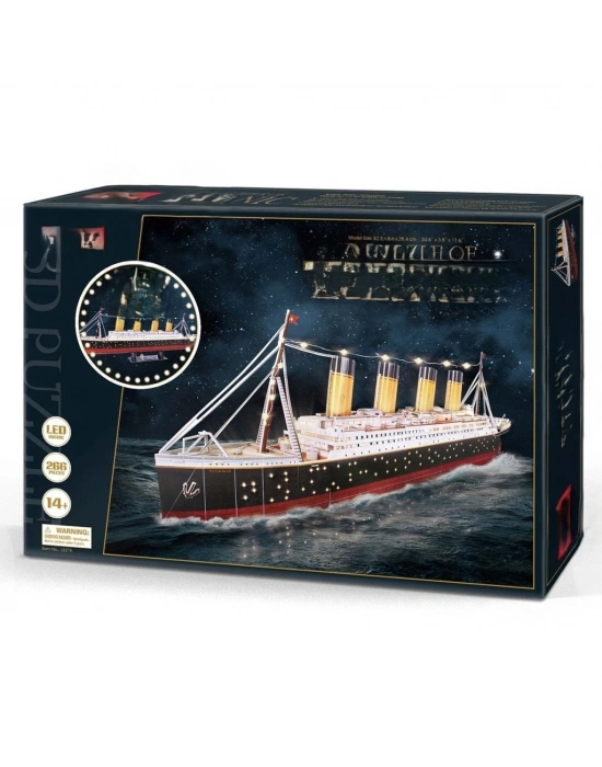266 Parça 3D Puzzle Led Işıklı