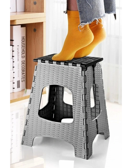 28 Cm Dayanıklı Katlanabilir Tabure - Kamp Piknik  Metrobüs Otobüs Balıkçı Tabure