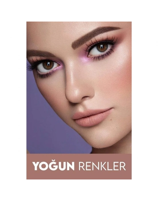 28li Sedefli Shine Kalp Far Paleti - 2li Set