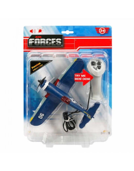 2971-6T - UÇAK PERVANELİ BIG HOG KABLO KUMANDALI SES/IŞIK  KARTELA