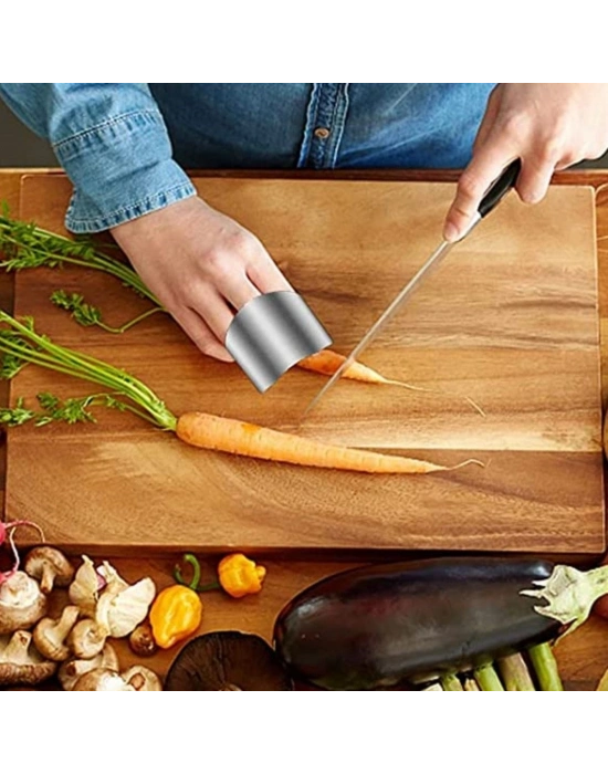 ®  2li Metal Parmak Koruyucu Hızlı ve Güvenli Kesme Paslanmaz Çelik Koruyucu Aparat