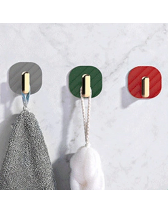 ®  2li Yapışkanlı Retro Askılık Dolap Kapak Kulpu Yeşil