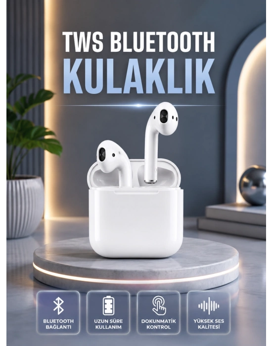 2.Nesil Kablosuz Bluetooth Kulaklık Uzun Pil Ömrü