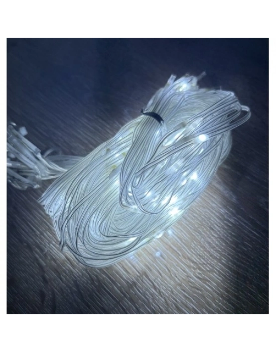 2x2 Perde 192 LED Beyaz Işık - 8 Fonksiyonlu