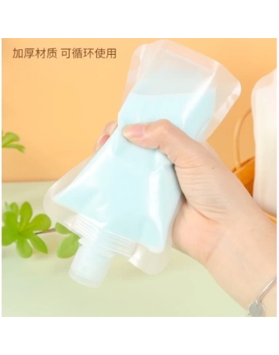 3 Adet 100ml Krem Şampuan Kabı Tekrar Kullanılabilir Set