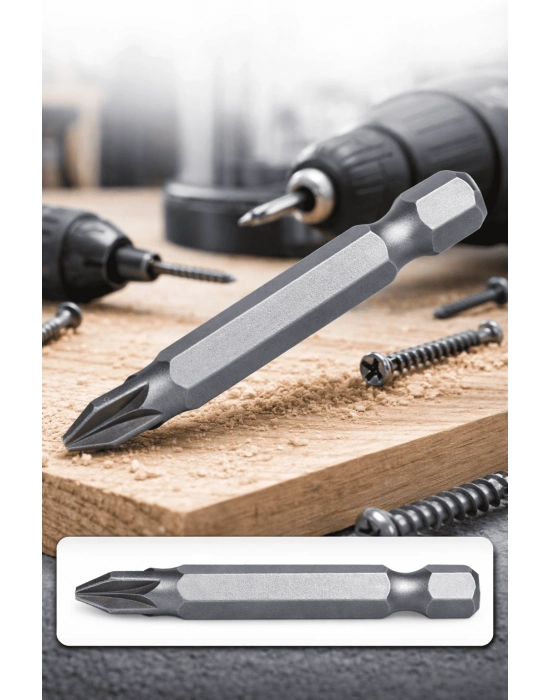 3 Adet 50 Mm Yıldız Uçlu Tornavida Bits