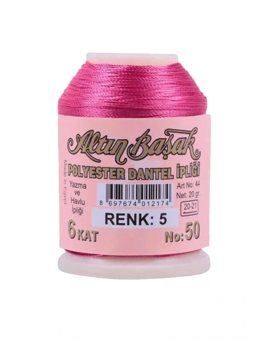 3 Adet Altınbaşak Oya ve Dantel İpi 20 gr - Royaleks - No: 005 - 432 - 357