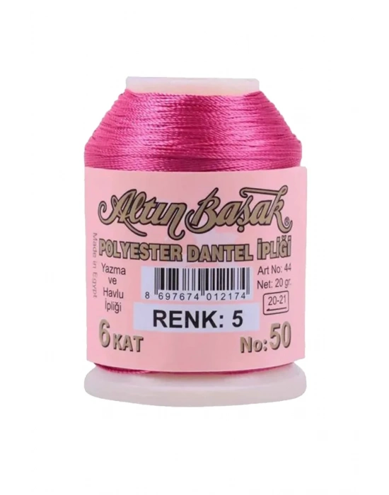 3 Adet Altınbaşak Oya ve Dantel İpi 20 gr - Royaleks - No: 005 - 432 - 357