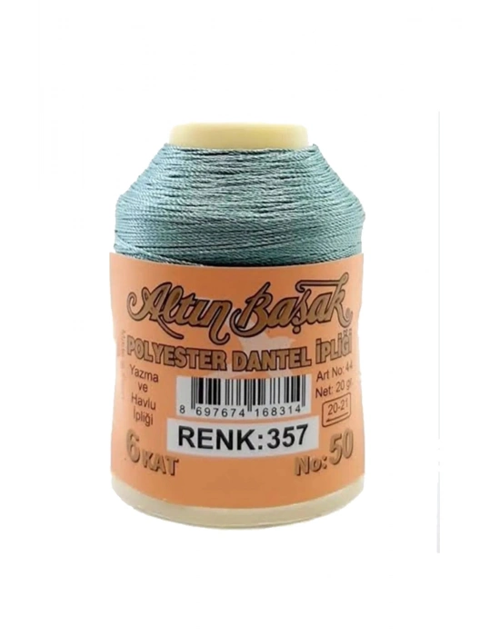 3 Adet Altınbaşak Oya ve Dantel İpi 20 gr - Royaleks - No: 005 - 432 - 357