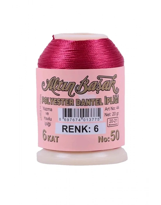 3 Adet Altınbaşak Oya ve Dantel İpi 20 gr - Royaleks - No: 006