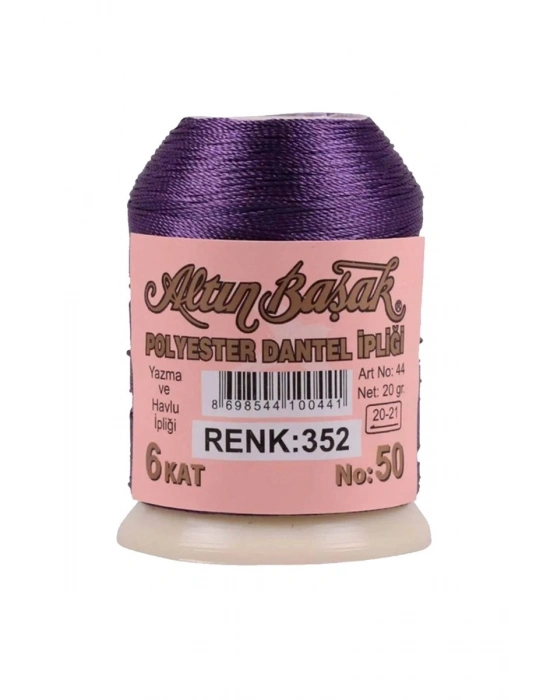 3 Adet Altınbaşak Oya ve Dantel İpi 20 gr - Royaleks - No: 006 - 352 - 133