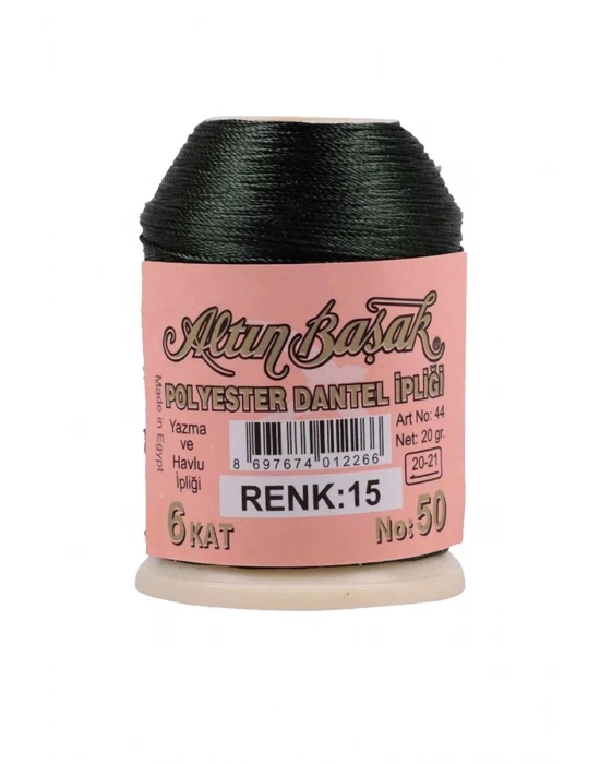 3 Adet Altınbaşak Oya ve Dantel İpi 20 gr - Royaleks - No: 015