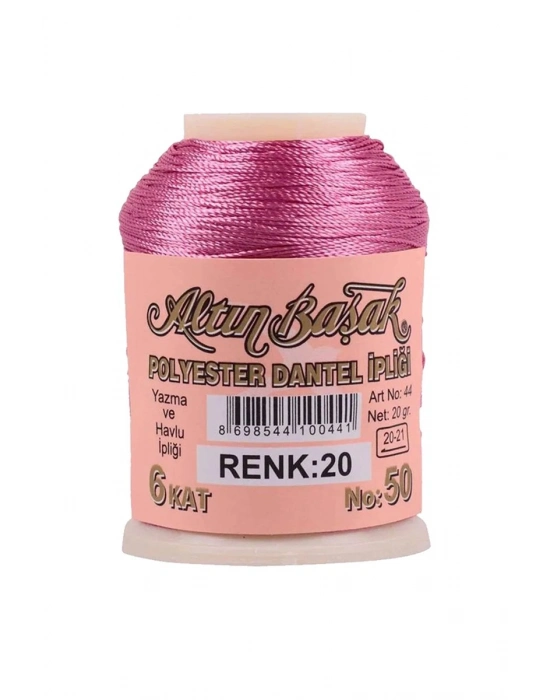 3 Adet Altınbaşak Oya ve Dantel İpi 20 gr - Royaleks - No: 020