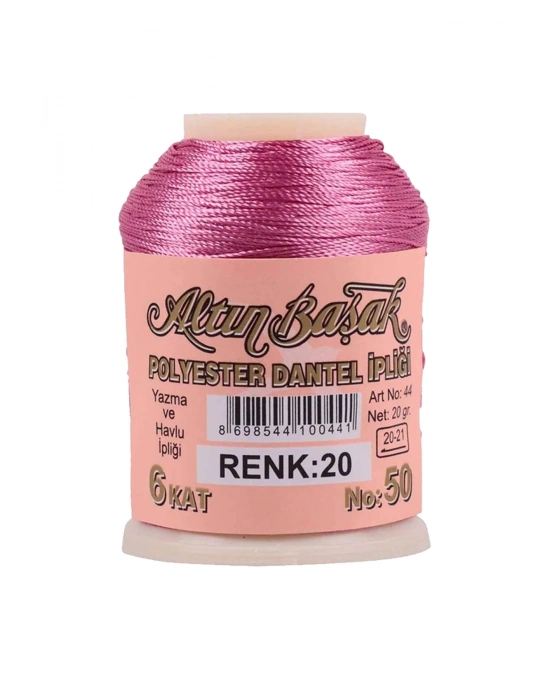 3 Adet Altınbaşak Oya ve Dantel İpi 20 gr - Royaleks - No: 020