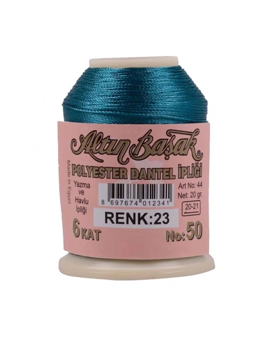 3 Adet Altınbaşak Oya ve Dantel İpi 20 gr - Royaleks - No: 023